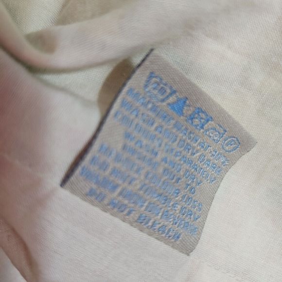 Boden sz 14 Pink Green empire waist Cotton cap sleeves 39in long - Picture 13 of 16